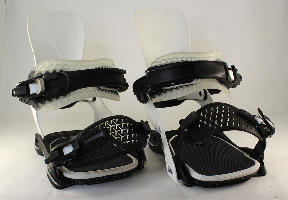 Rome Katana AW FASE Snowboard Bindings M/L (Mens 7.5-10) White 2027 Demo