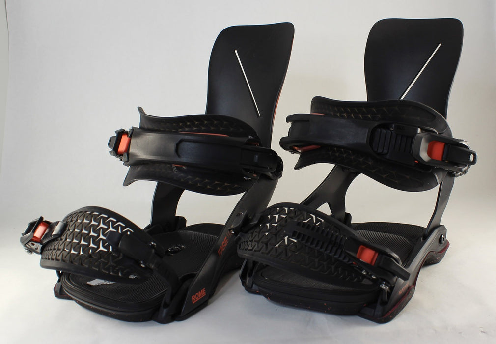 Rome Womens Katana AW FASE Snowboard Bindings Medium/Large (Women's 9+) Red Demo