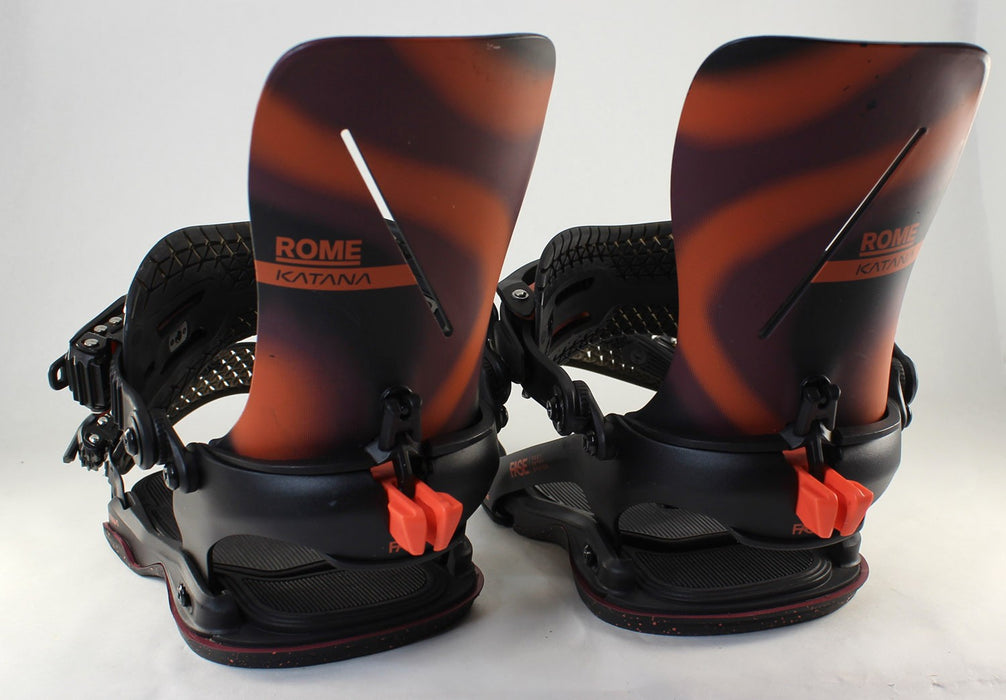 Rome Womens Katana AW FASE Snowboard Bindings Medium/Large (Women's 9+) Red Demo