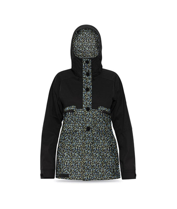 Dakine Women's Northlands Shell Snowboard Jacket Medium Black Ripley New