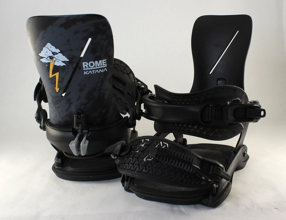 Rome Katana AW Pro FASE Snowboard Bindings M/L (Mens 7.5-10) Stale 2027 Demo