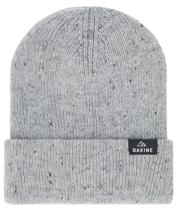 Dakine Axel Beanie, Acrylic Rib Knit Cuffed Unisex OSFM Griffin Grey Fleck New