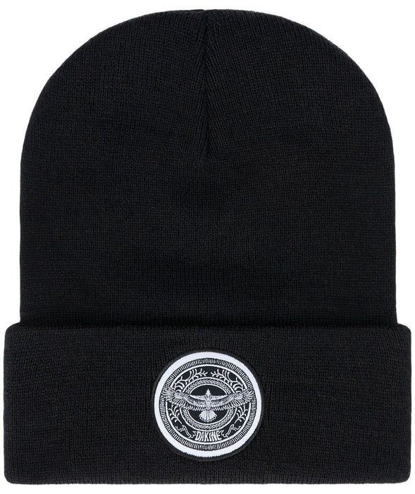 Dakine Cutter Patch Beanie Cuffed Fine Knit Unisex OSFM Kingdom Black New