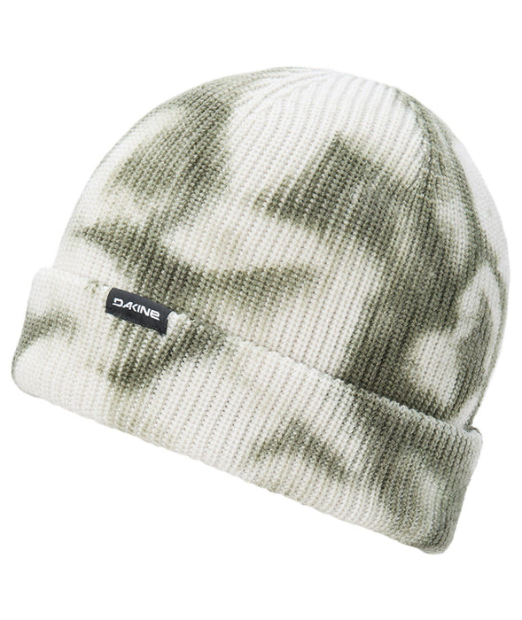Dakine Tyler Beanie Tie Dye Rib Knit Cuffed Unisex Mulled Basil Green New