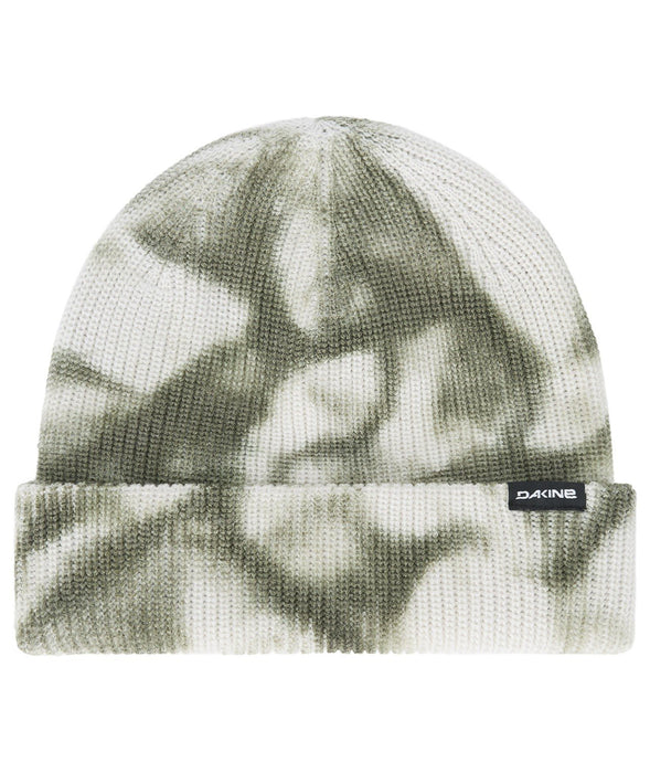 Dakine Tyler Beanie Tie Dye Rib Knit Cuffed Unisex Mulled Basil Green New