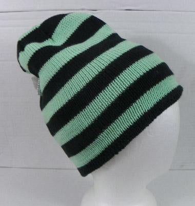 Ride Snowboard Peepshow Reversible Women's Beanie Black Mint Green