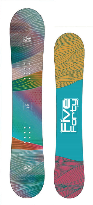 Fiveforty CU Snowboard Women's Size 144 cm Freestyle Twin New 2025 540