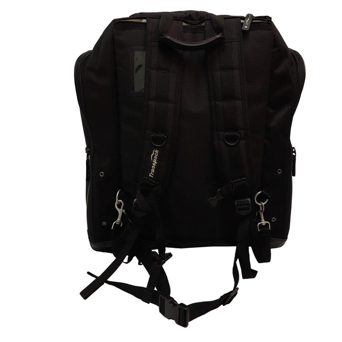 Transpack Competition Pro Ski / Snowboard Boot Bag Backpack 80L Black w/ Silver