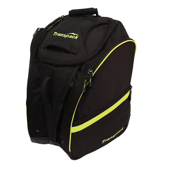 Transpack Competition Pro Ski / Snowboard Boot Bag Backpack 80L Black w/ Yellow