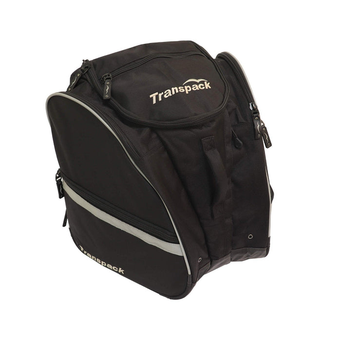 Transpack TRV Ballistic Pro Ski /Snowboard Boot Bag Backpack 59L Black w/ Silver