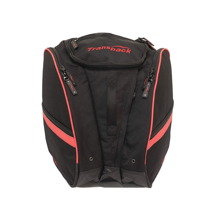 Transpack TRV Ballistic Pro Ski / Snowboard Boot Bag Backpack 59L Black w/ Red