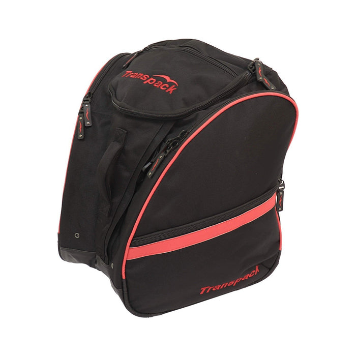Transpack TRV Ballistic Pro Ski / Snowboard Boot Bag Backpack 59L Black w/ Red