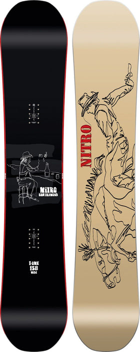 Nitro T1 x Sam Taxwood Men's Wide Snowboard 158 cm Twin Park New 2027