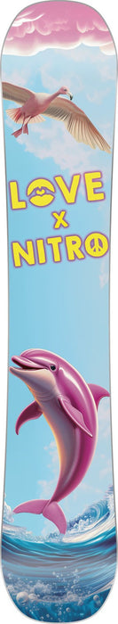 Nitro Cheap Thrills x Love Men's Snowboard 155 cm Park Twin New 2027