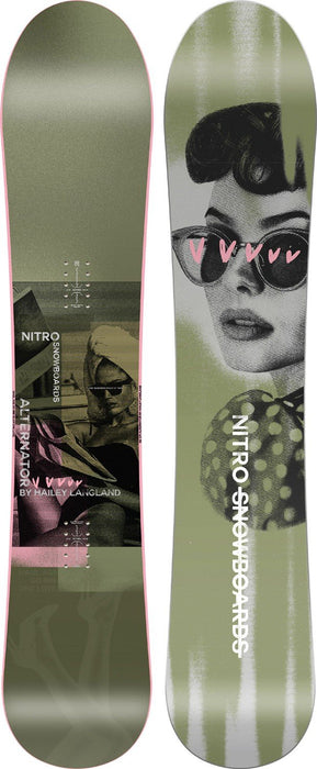 Nitro Alternator x Hailey Women's All Mountain Snowboard 142 cm New 2027