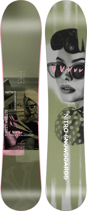 Nitro Alternator x Hailey Women's All Mountain Snowboard 152 cm New 2027
