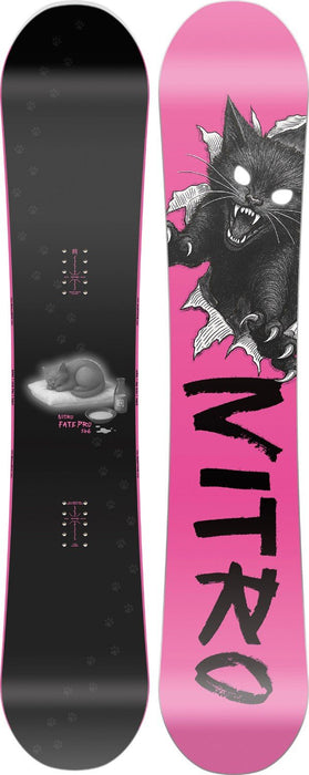 Nitro Fate Pro Women's Snowboard 146 cm All Mountain Directional Twin New 2027