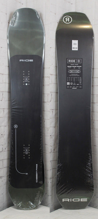 Ride Deep Fake Men's Snowboard 159 cm, All Mountain Directional New 2025