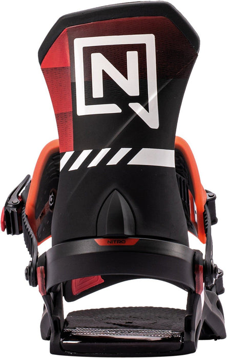 Nitro Team Pro Snowboard Bindings Large (US Men's 11-14) Black Red New 2027