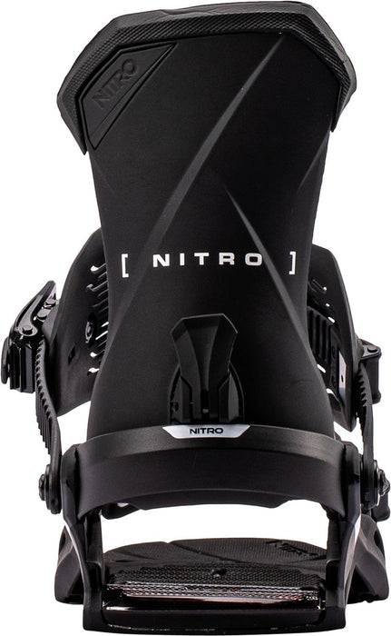 Nitro Team Snowboard Bindings Large (US Men's 11-14) Ultra Black New 2027