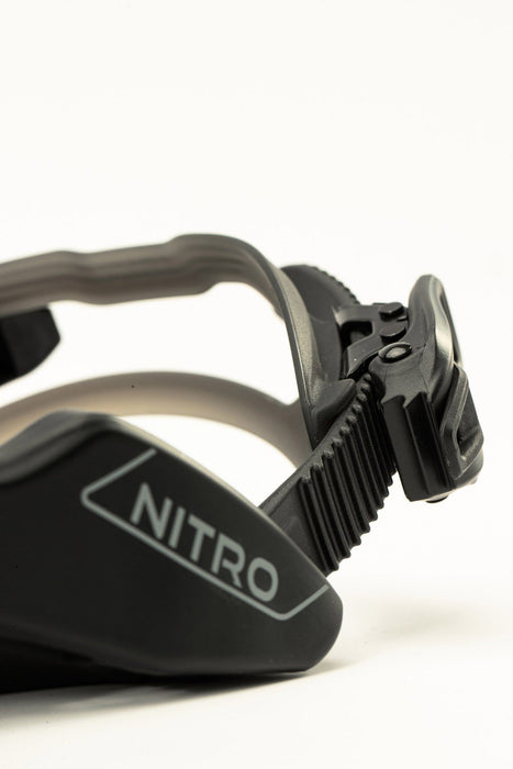 Nitro Rambler Snowboard Bindings Men's Large (US 11-14) Ultra Black New 2027