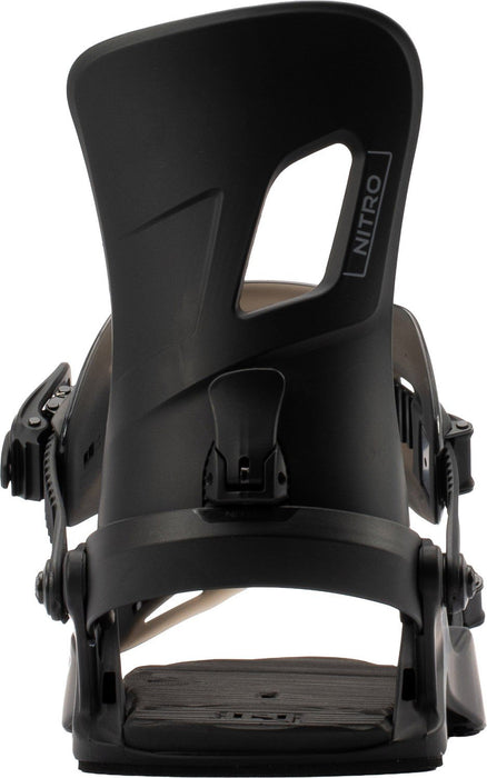 Nitro Rambler Snowboard Bindings Men's Medium (US 7-10.5) Ultra Black New 2027