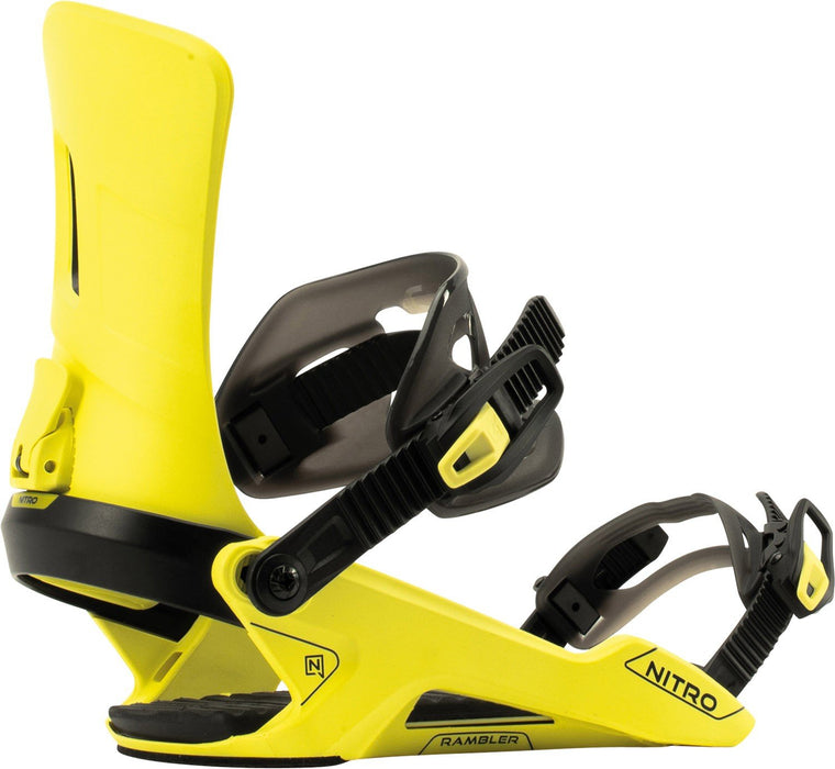 Nitro Rambler Snowboard Bindings Men's Medium (US 7-10.5) Lite Acid New 2027