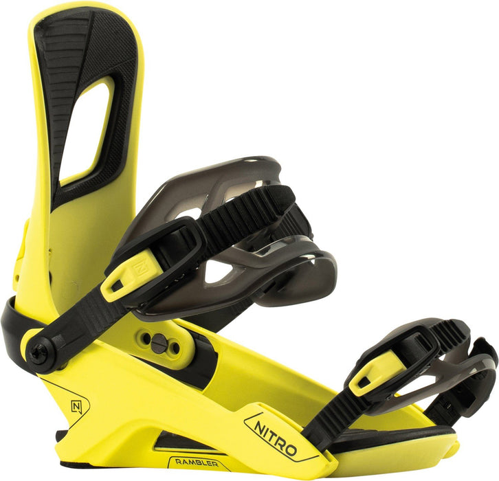 Nitro Rambler Snowboard Bindings Men's Medium (US 7-10.5) Lite Acid New 2027