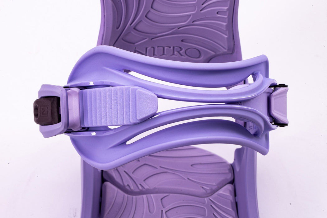 Nitro Cosmic Snowboard Bindings Women's Small / Medium (US 6-11) Light Lavender
