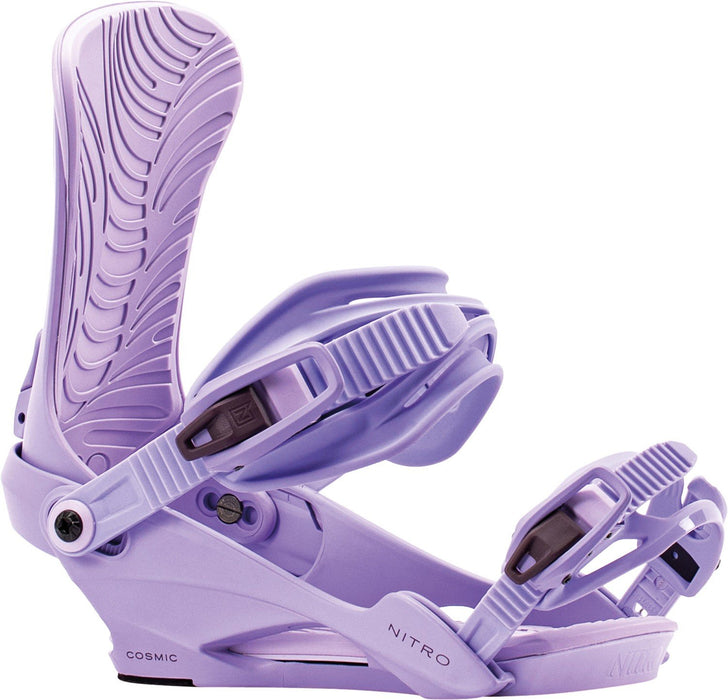 Nitro Cosmic Snowboard Bindings Women's Small / Medium (US 6-11) Light Lavender