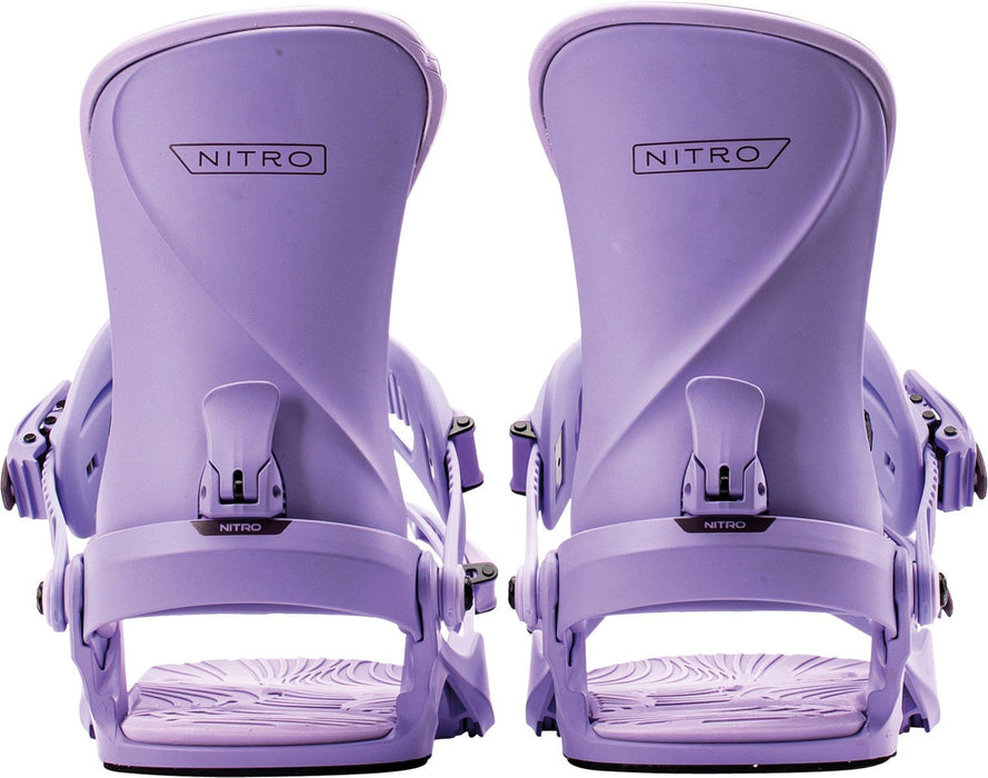 Nitro Cosmic Snowboard Bindings Women's Small / Medium (US 6-11) Light Lavender