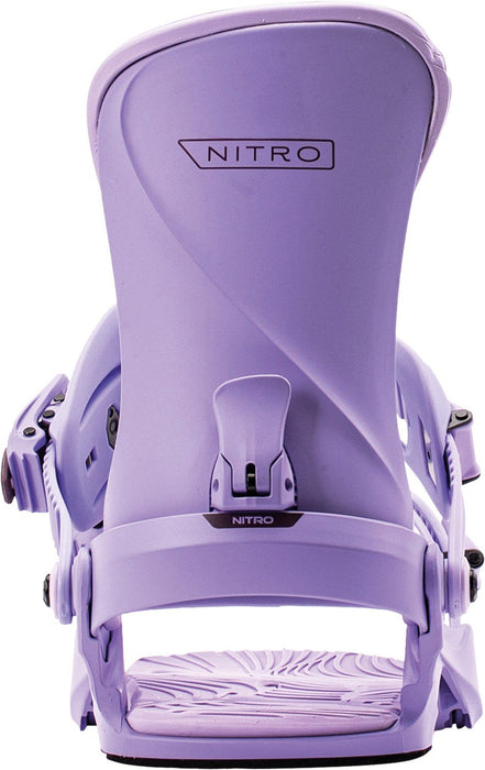 Nitro Cosmic Snowboard Bindings Women's Small / Medium (US 6-11) Light Lavender
