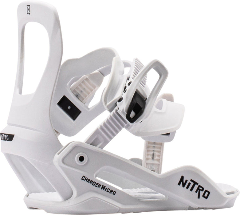 Nitro Spirit Girls Snowboard 96 cm with Charger Micro Bindings XS White New 2027
