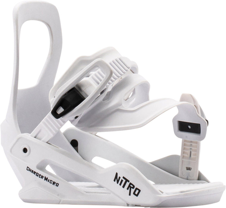 Nitro Spirit Girls Snowboard 96 cm with Charger Micro Bindings XS White New 2027