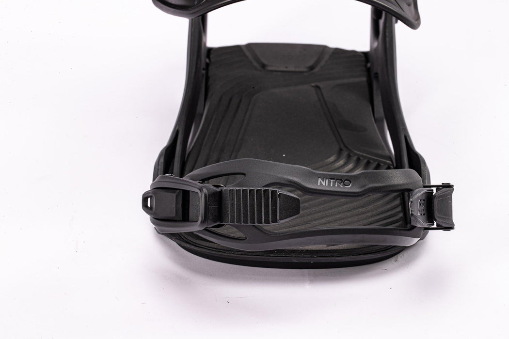 Nitro Talent Snowboard Bindings Unisex Small Mens (US 3.0 - 6.5) Black New 2027