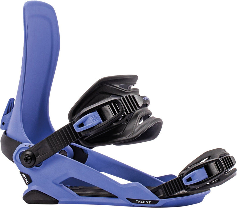 Nitro Talent Snowboard Bindings Unisex Medium Mens (US 7-10.5) Hard Violet 2027