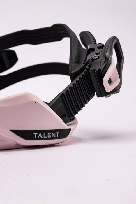Nitro Talent Snowboard Bindings Unisex Small Mens (US 3.0 - 6.5) Bubble Gum 2027