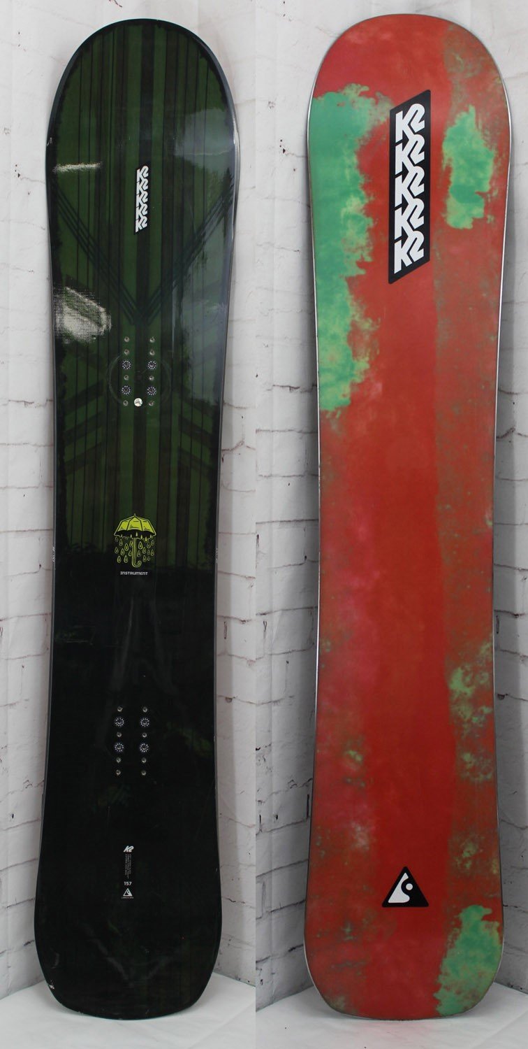 k2 union snowboard rocker or camber K2 Instrument Men's Snowboard 157 cm, All Mountain Directional, 2023