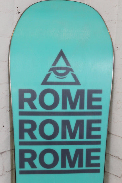 Rome Artifact Wide Men's Snowboard Size 155 cm True Twin Camber Park 2025 Demo