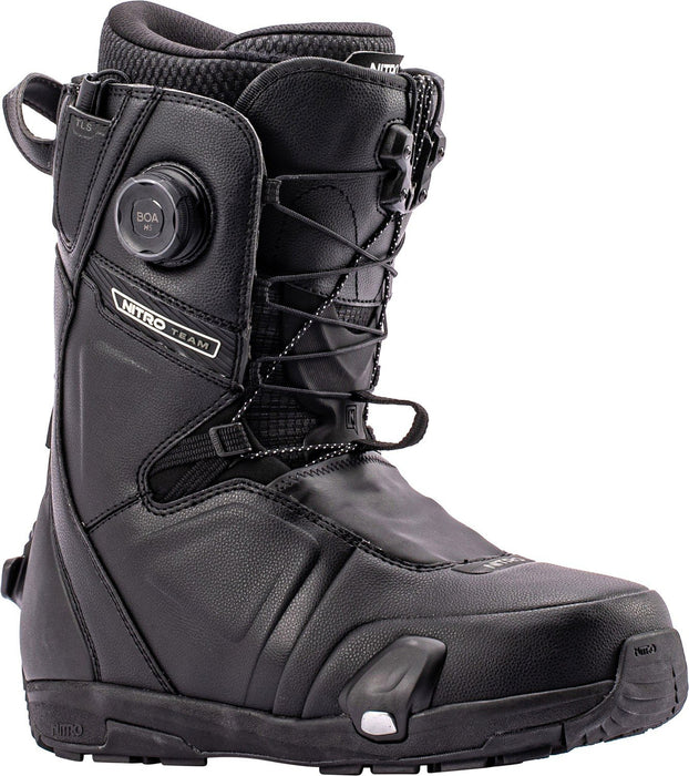 Nitro Team TLS Step On Compatible Snowboard Boots Men's 9.5 Black New 2027