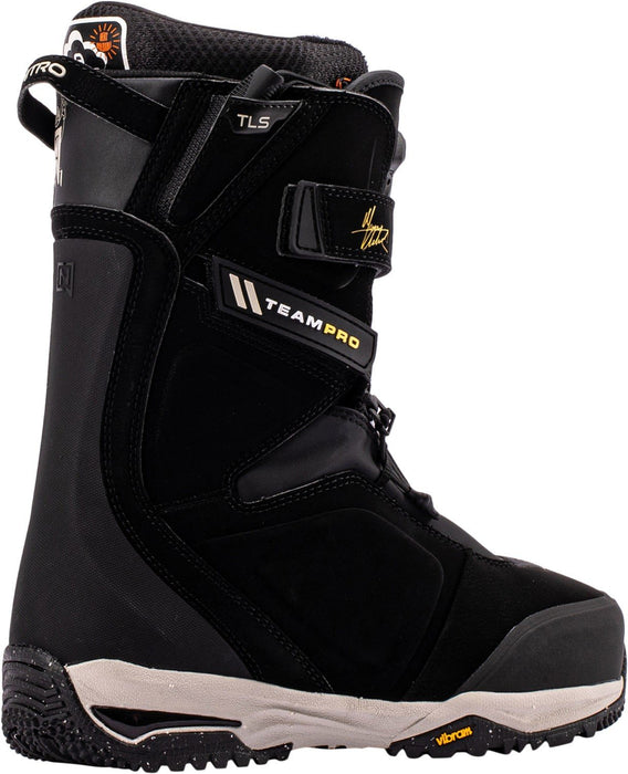 Nitro Team Pro MK TLS Snowboard Boots US Men's Size 12 Black New 2027