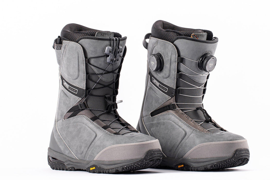 Nitro Team Boa Snowboard Boots US Men's Size 13 Dark Grey New 2027