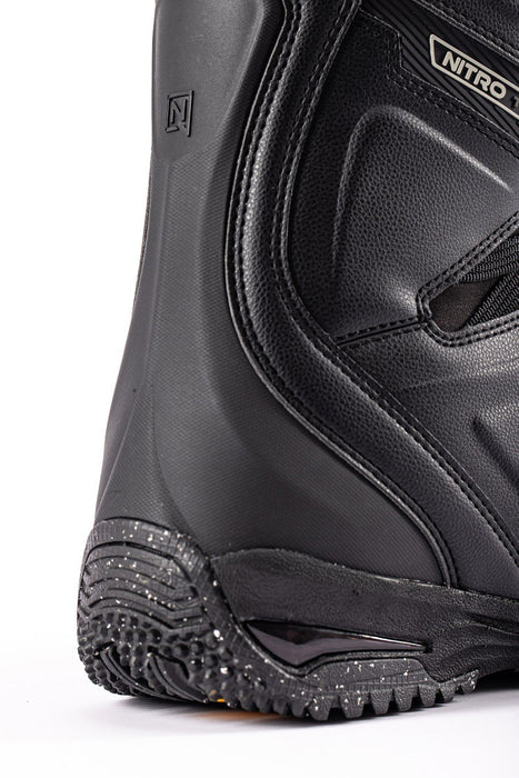 Nitro Team TLS Snowboard Boots US Men's Size 12 Black New 2027