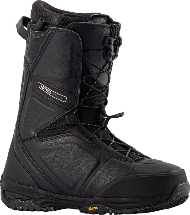 Nitro Team TLS Snowboard Boots US Men's Size 12 Black New 2027