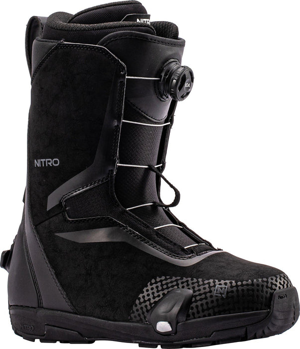 Nitro Sentinel Step On Boa Snowboard Boots US Men's Size 9.5 Black New 2027