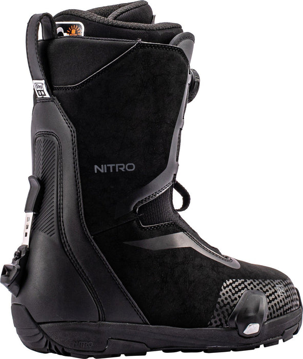 Nitro Sentinel Step On Boa Snowboard Boots US Men's Size 8.5 Black New 2027