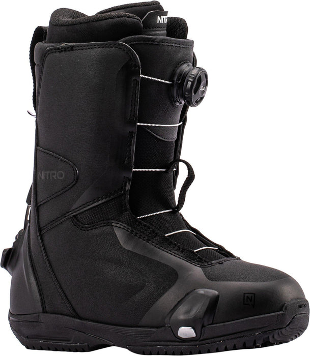 Nitro Scala Step On Boa Snowboard Boots, Women's 7.5 Black New 2027