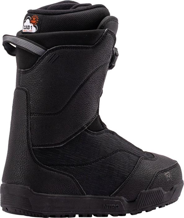 Nitro Flora Boa Snowboard Boots, US Women's 8, Black New 2027