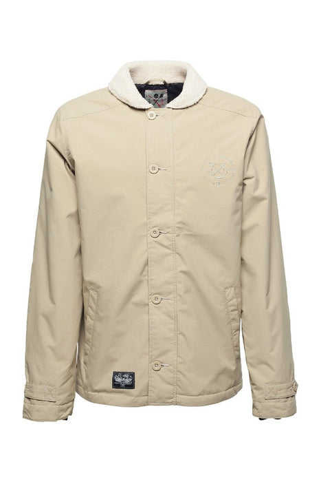 L1 Belmont Jacket With Quilted Lining Mens Size Large Khaki