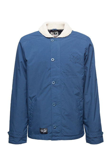 L1 Belmont Jacket Quilted Lining with X Size Mens Large Navy Blue